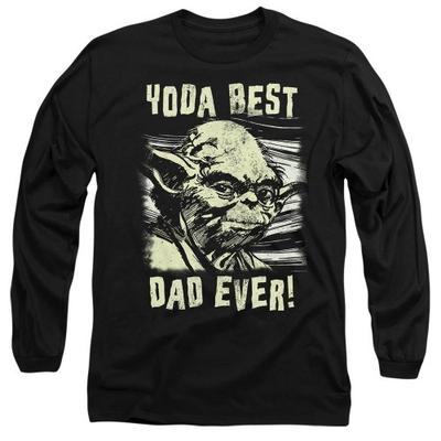 Unisex Adult Yoda Best Dad Comic T-Shirt