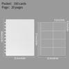 8 Grids Binder Photocards Black White Photo Cover Photocard Holder Picture Protector Kpop Idol Photo Albums Sticker Book Binder