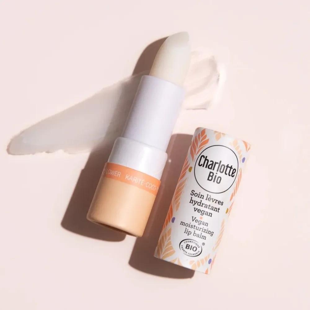 A Gentle and Moisturizing French Organic & Vegan Certified Lip Balm That Prevents Lip Dryness and Flaking.