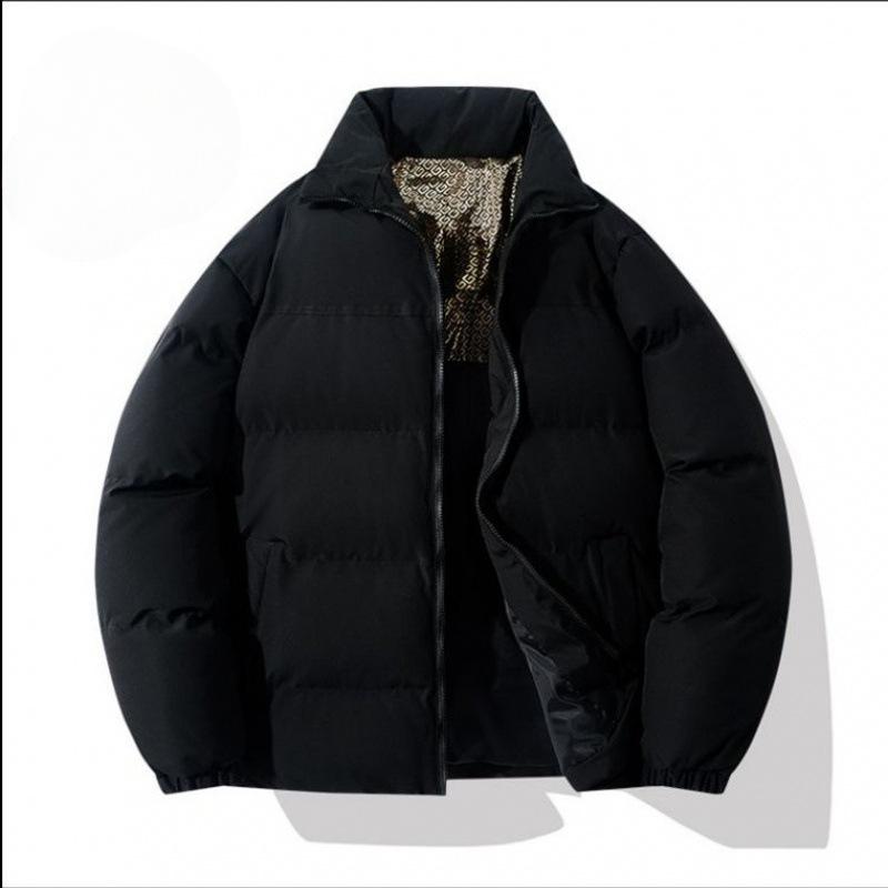 

Зимнее мужское хлопковое пальто Трендовая утолщенная куртка Мужское хлопковое пальто Мужское хлопковое пальто Модное и универсальное 3XL чёрный