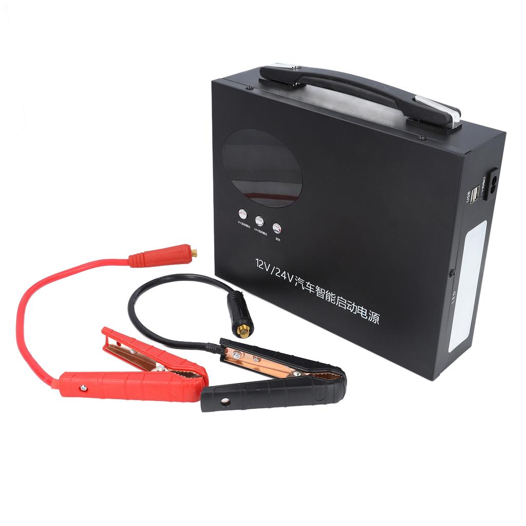 12V 24V Car Jump Starter Power Supply 62000Ah High Capacity Portable Emergency Vehicle Charger