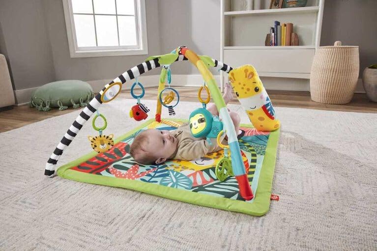 Fisher Price Animal Rainforest Gym HJW08 Discovery! [Birth (0 months)~]