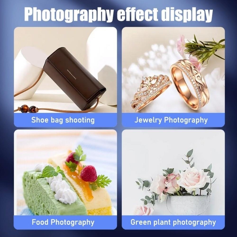 Mini LED Soft Light Box 45/65cm Dimmable Softbox Portable Photography Lightbox  For Studio Shooting