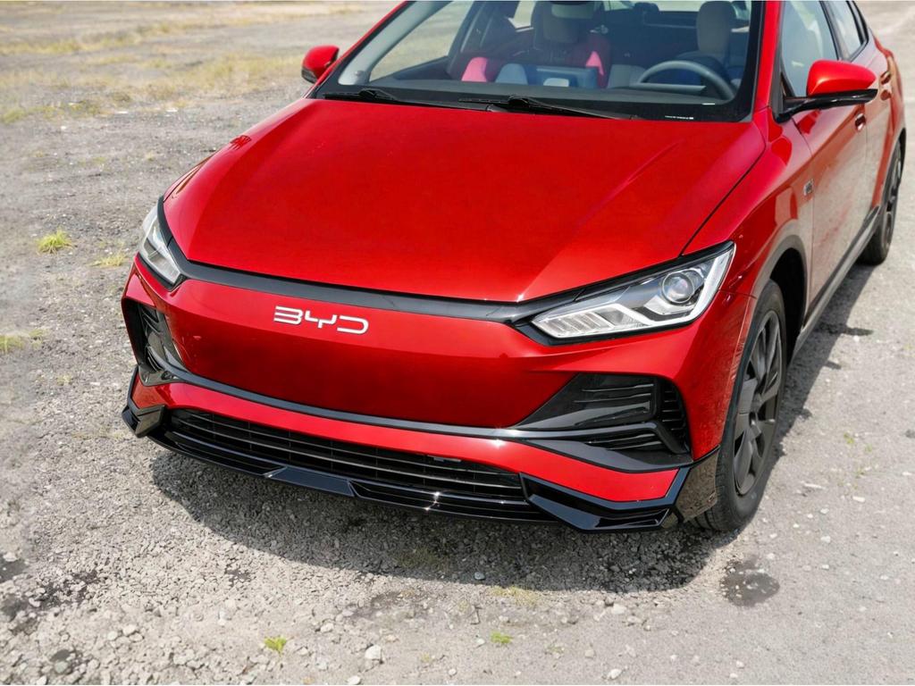 Compatible with BYD E2: Front Bumper Kit, Side Skirts, Rear Spoiler, Top Spoiler, Middle Spoiler, Rear Diffuser, Air Deflector, Rear Bumper. 