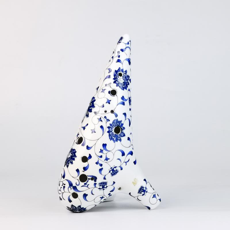 Ceramică Ocarina Baza Instrumente Orff Vindecare 12 găuri Ocarina timpului Terapie cu sunet Accesorii pentru instrumentație muzicală profesională Legenda Ocarine