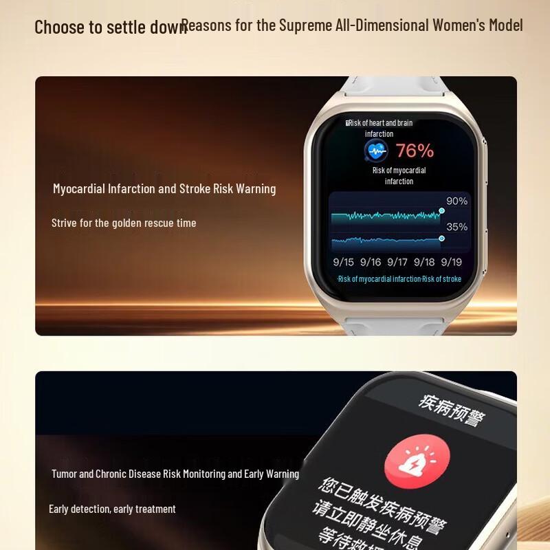 Andun Supreme Health Monitoring Smartwatch (CN version)