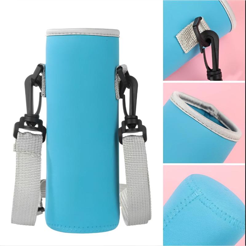 Thickened Heat-Insulating Portable Outdoor Sports Shoulder Strap Cup Sleeve