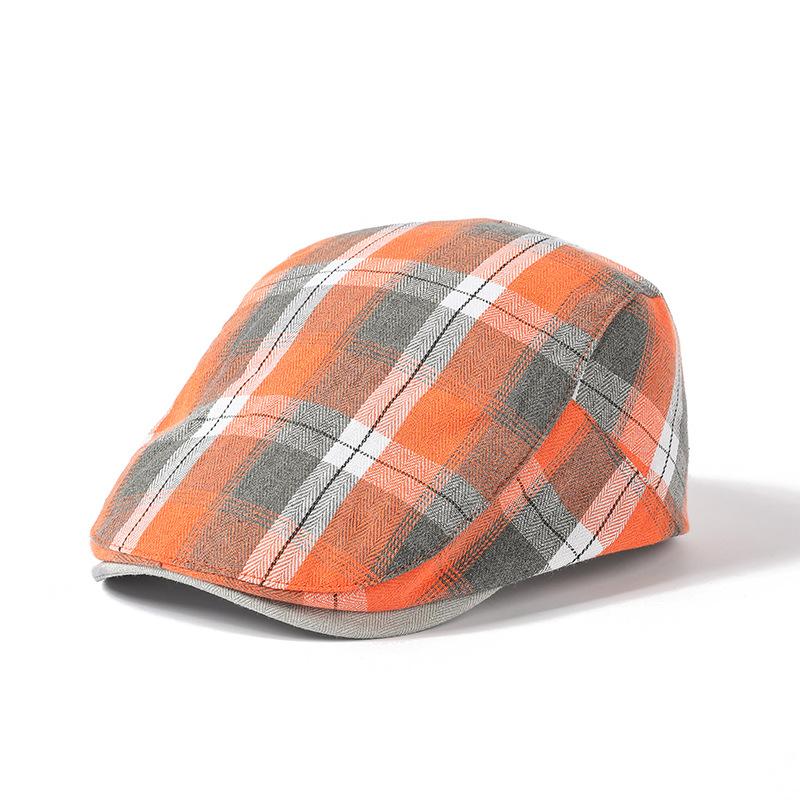 Cowboystoff Andetungehatt Herre Retro Fremoverlue Englandstil Beret Herre- og damehatt