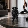 Trendy Toy Collectible 3D Printed Elephant Fighter Figurine, Mythical Fighting Style Ornament, Animal Niche Creature Statue Desk Decor for Fitness