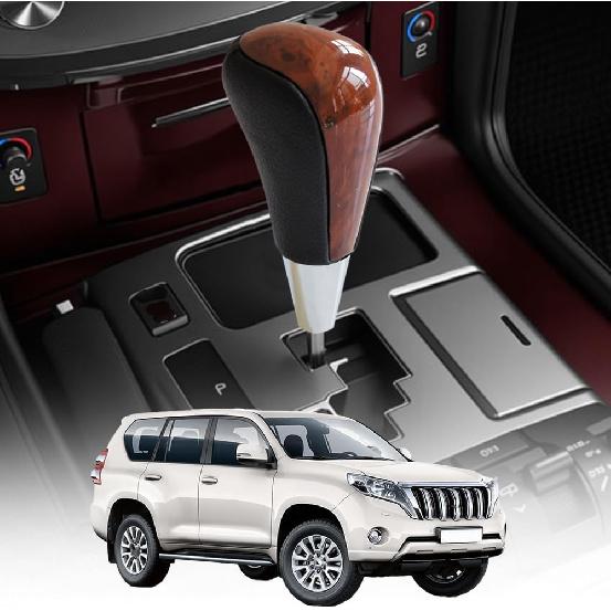 Wood Gear Shift Knob Car Automatic Wood Stick Shift Knob Compatible with Toyota 4Runner Camry RAV4 Solara Land Cruiser Avalon Venza Sienna Matrix