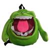 Ghost Slimer Cosplay Tasche Plüsch-Rucksack Anime Cartoon Fantasy Schule Umhängetasche Rucksack für Erwachsene Kinder Geburtstag Weihnachtsgeschenke