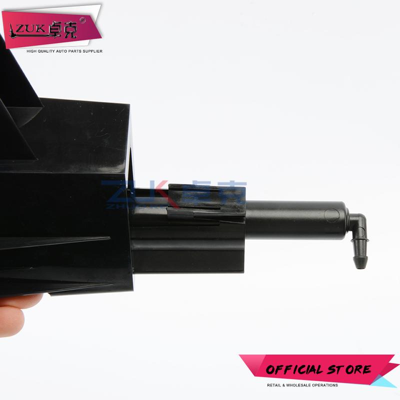 ZUK Headlight Washer Nozzle Headlamp Water Spray Jet For Nissan Qashqai J10 2010 2011 2012 2013 014 28646-BR00A 28645-BR00A