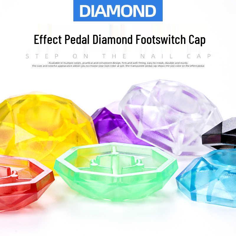 Multi-color Electric Guitar Pedal Foot Caps - Single Pedal Accessories
