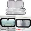 Auto Zonnescherm Voor Land Rover Defender 90 110 2004-2018 Voorruit Zonnescherm Cover Beschermer Voorruit Privacy Blind Zonwering