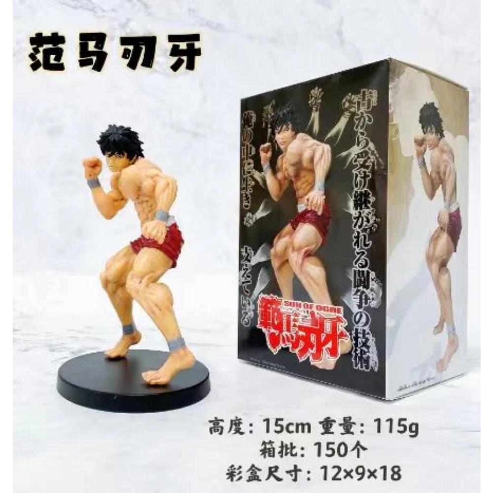 15CM Anime Hanma Baki Figure Anime Model Toys Gifts Colle Ctiongifts Decoration Crafts Action Ornaments PVC Scale Humanoid