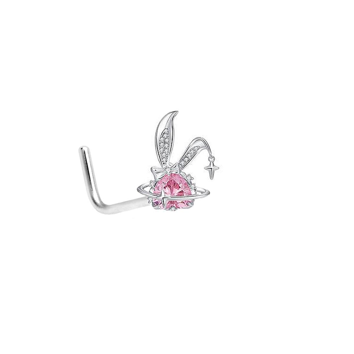 

Розовый кролик, пупок, губа, сосок, пирсинг живота, ювелирные изделия, серьги-гвоздики, кольца в носу, кольца на пупке nose stud