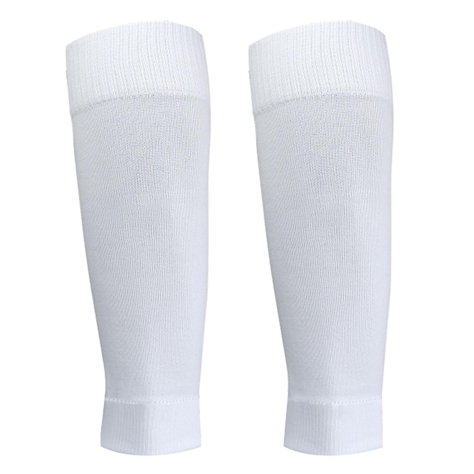 

1 Pair Shin Guard Socks Men Women Soccer Shin Socks Football Calf Sleeves белый