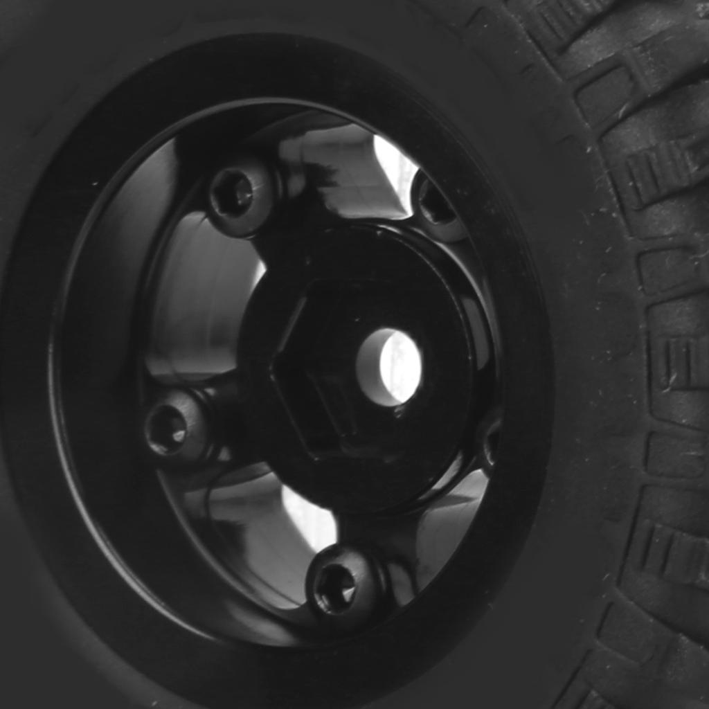 4pcs 1Celsius24 RC Climbing Tires 5 Claw Rock Climbing Tires for  Al SCX24  00002 for SCX24  00001 for SCX24  90081