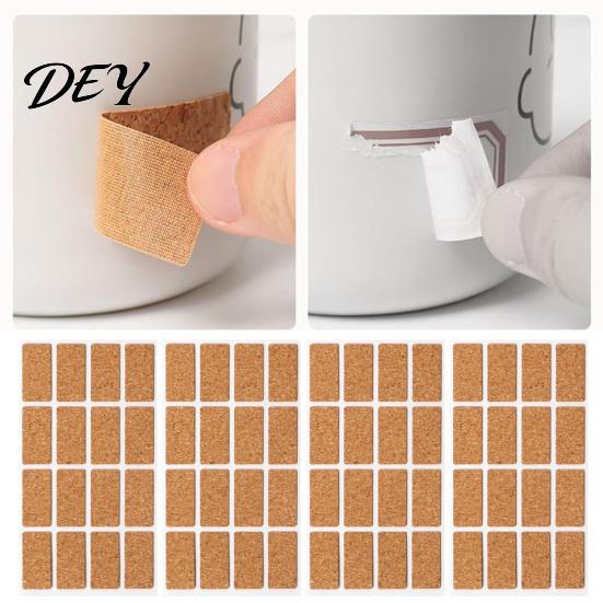 DIY Craft Labels for Storage Self-Adhesive Cork Labels, Waterproof Stickers with Retro Wood Texture, Small Crafts Removable Writable Tags Jars