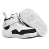 Jordan Courtside 23 Slip Resistant Cushioning Mid top Toddler Shoes White Black Infant And Toddler AQ7735-104