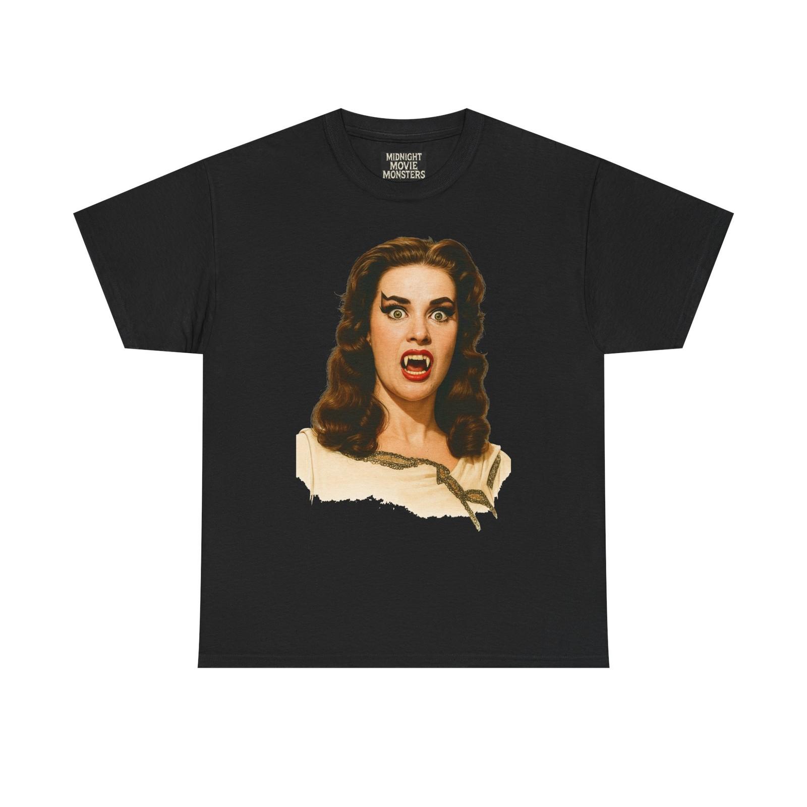 

Female Vampire El Mundo De Los Vampiros T-Shirt Tee Vintage Style Cotton Unisex M
