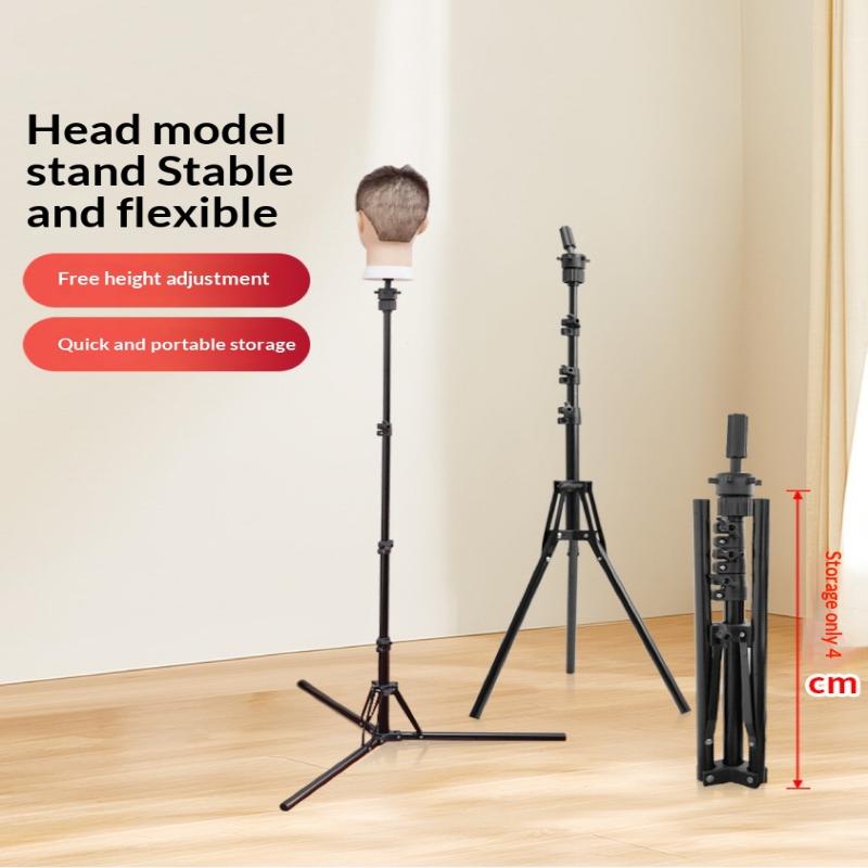 1Pcs Foldable Portable Lighting Tripod Photographic Light Stand Phone Holder Camera Flash Mount Brackets Live Streaming Stand