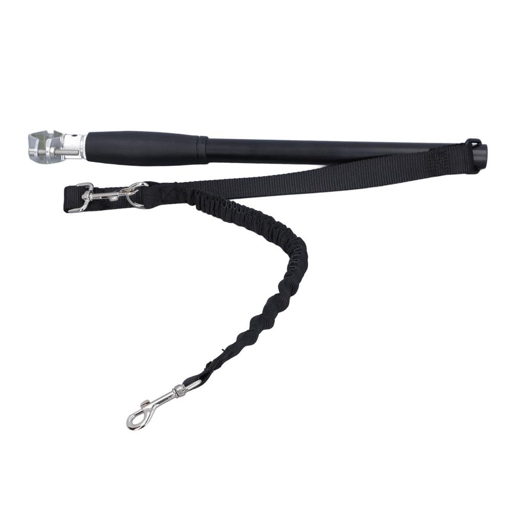 Bike Dog Leash Easy Installation Enhanced Control Flexible Bike Dog Safety Leash for Outdoor Exercis