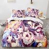Anime Kotori Itsuka Cosplay Printed Bed Set Duvet Cover Pillowcase Bedding Set Bed Linen Sheet Quilt Cover Full Queen King Size