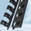 Fishing Poles Display Storage Rack Replacement 10 Holes Fishing Rod Holder Poles Stand 10 Rod Capacity Poles Holder