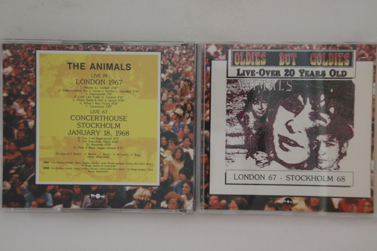 

CD ANIMALS - London 67 - Stockholm 68 K890101 KOINE 1989 Italy Rock Used