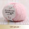 Young Mohair Sweater & Baby Scarf Shawl with Matching Fine Wool Hand-Woven Crochet Bag DIY Kit
