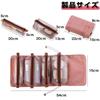 Makeup Travel Cosmetic Storage Multifunctional Travel Large 4 Compartments 4-in-1 Pouch, Pouch, Pouch, Pouch, Pouch, Portable, Foldable, Removable,