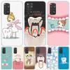 Wisdom Teeth Dentist Tooth Case Phone Cover for Xiaomi Redmi Note 14 13 12S 12 11S 11 11T 11E 10S 10 Pro Plus 5G Trend Fundas No