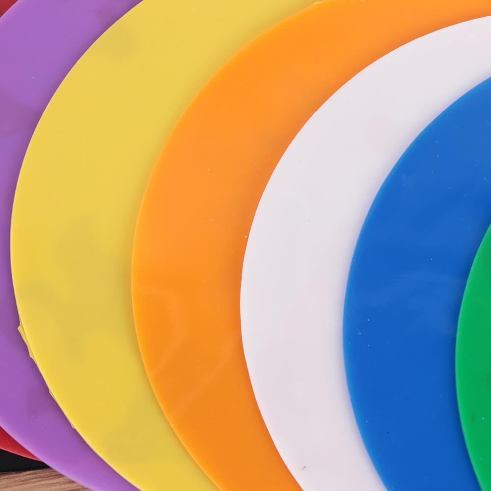 Colorful Multi-Purpose Silicone Jar Opener Pad Multi-Purpose Round Gripper Bottle Lid Opener Kitchen Pot Holder Kitchen Gadgets