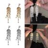 Temperament  Pendant Earring Elegant Jellyfish Tassels Charm Earrings Fashion Small Hoop Earrings Party Jewelry