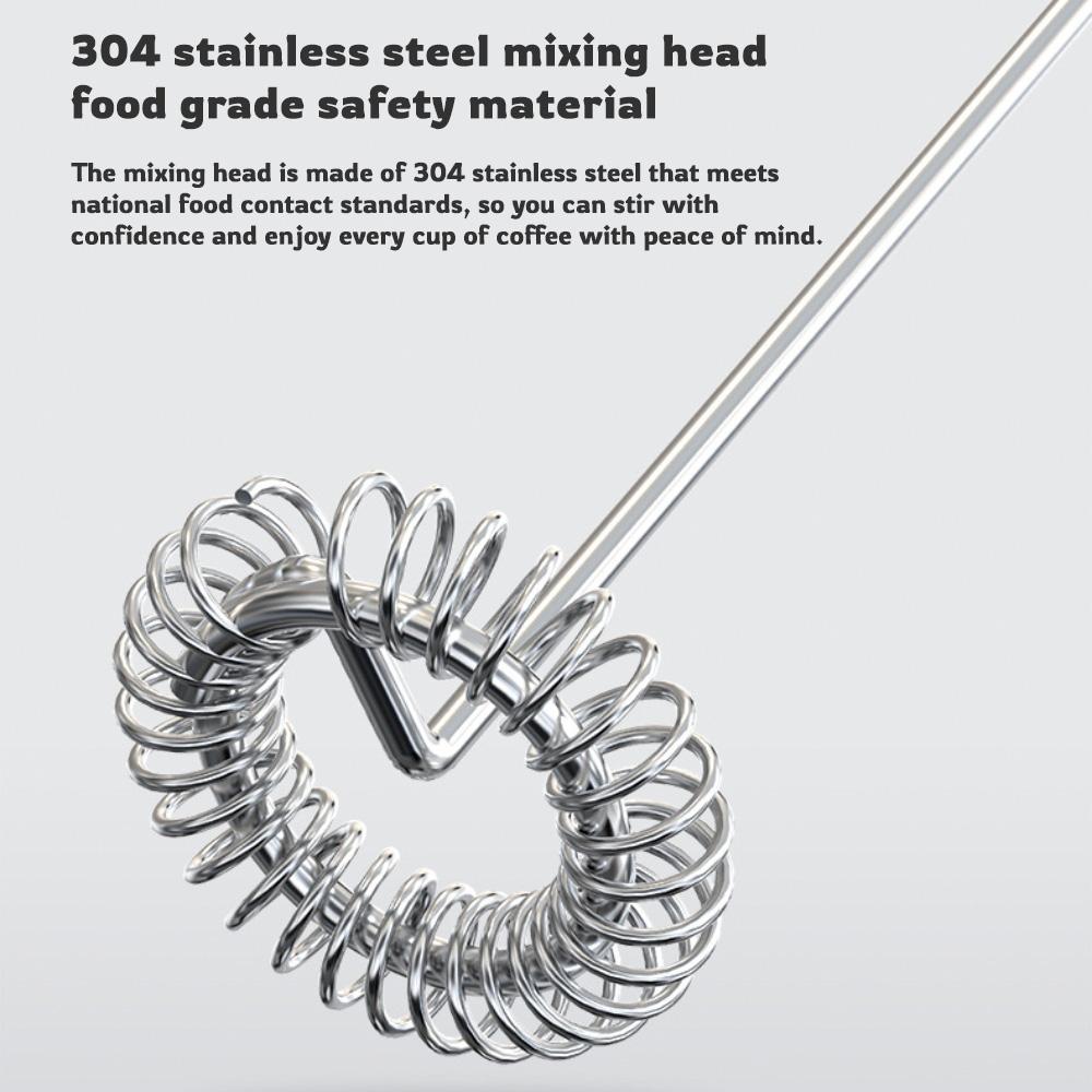 Electric Milk Frother Kitchen Drink Foamer Mixer Stirrer Wireless Coffee Creamer Whisk Frothy Blend Egg Beater Cooking Tools New