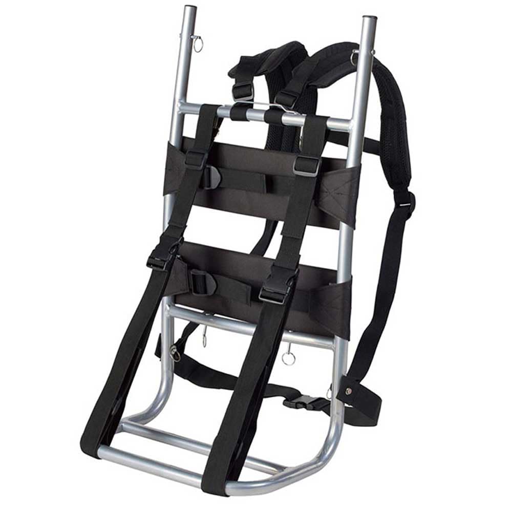 

Aluminum backpack