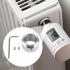 Radiator Valve Adapter Stainless Steel Valve Adapter Home Heating Compatibility Screws Included Versatile Compatibility