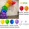 Red Green Blue Yellow Balloons Garland Arch Kit Latex Ballon Set Carnival Circus Toy Themed Party Birthday Decoration Air Globos