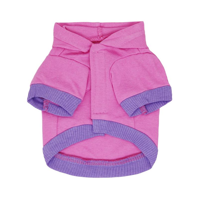 Pet Clothing: Crown-Printed T-shirt with Hat for Small Dogs & Cats - Spring/Autumn Wear