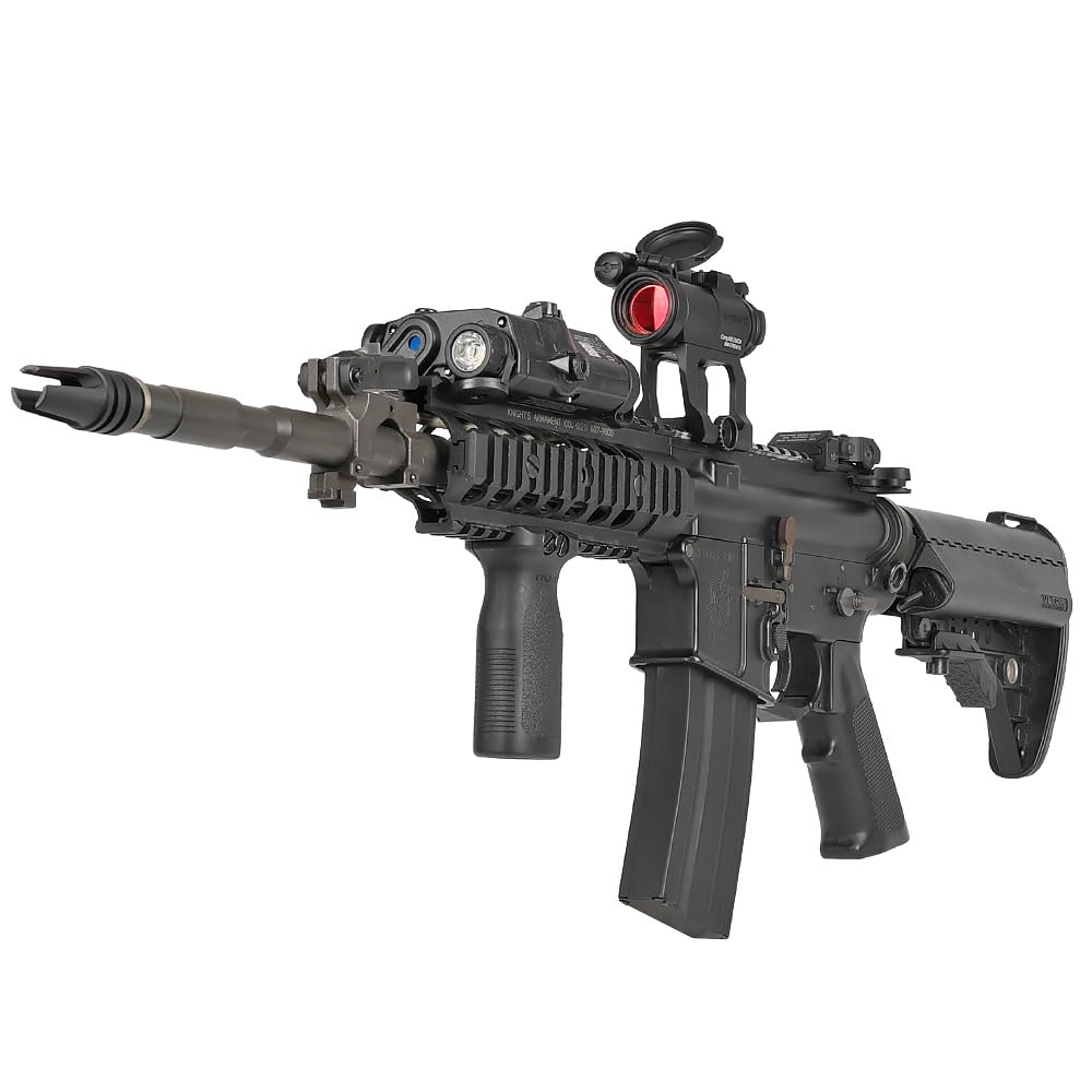 Ryohin Buhin 14mm Reverse Thread Compatible M16A1 3-Prong Flash Hider, Tulip Replica, E&C Aluminum Alloy, for XM16E1, M602, Vietnam War Version