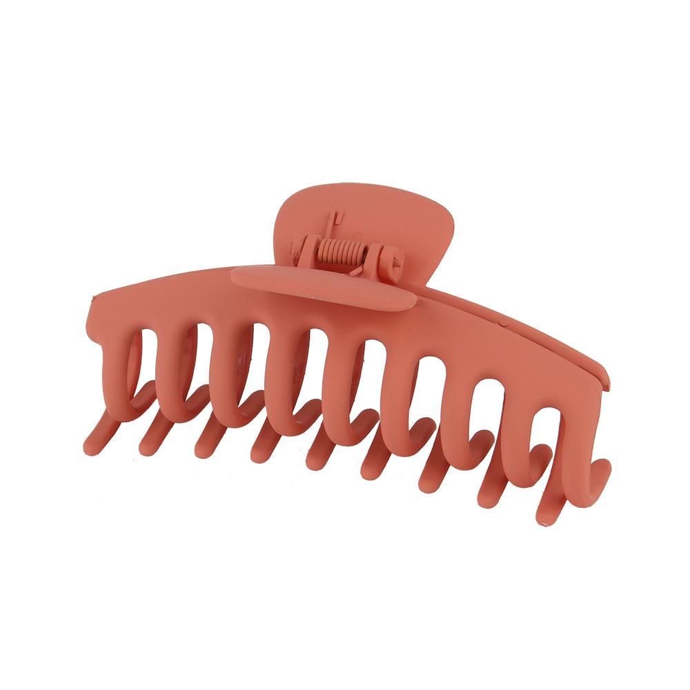 11CM Dragon Bone Hair Claw Clip Matte PS Plastic Hair Claw for Women Girls Non Slip Hair Accessories