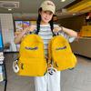 Schoolbag Japanese Ins Campus College Wind Lightweight Simple Casual Fashion Versatile School Bag Junior High School Student Backpack