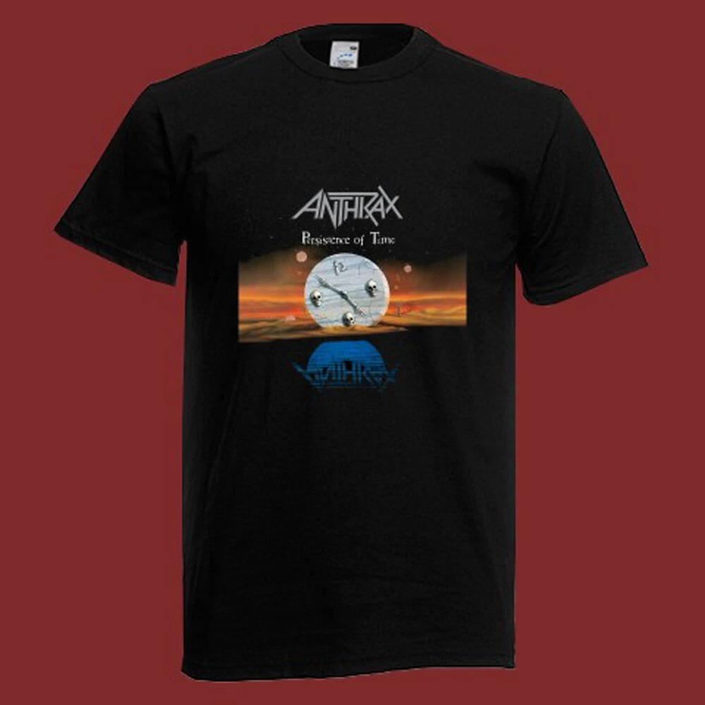 Anthrax Persistence of Time Men s Black Size S-5XL M