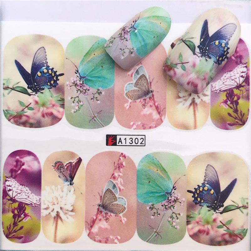 Buy Nail Art Water Transfer Stickers YZW Series DIY Sticker for Nails
