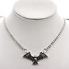 Fledermaus Kette Halskette Metall Mode Vintage Punk Gothic für Frauen Tiere Choker Halloween Halsband Hip Hop Mädchen Schmuck Geschenk