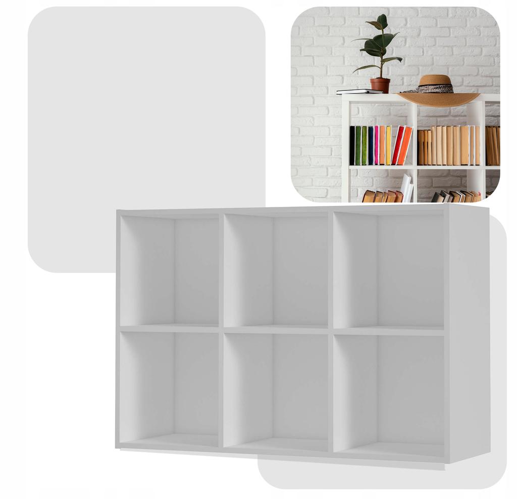 Regał półka organizer pojemnik stojak na płyty winylowe segregatory Cubo 5