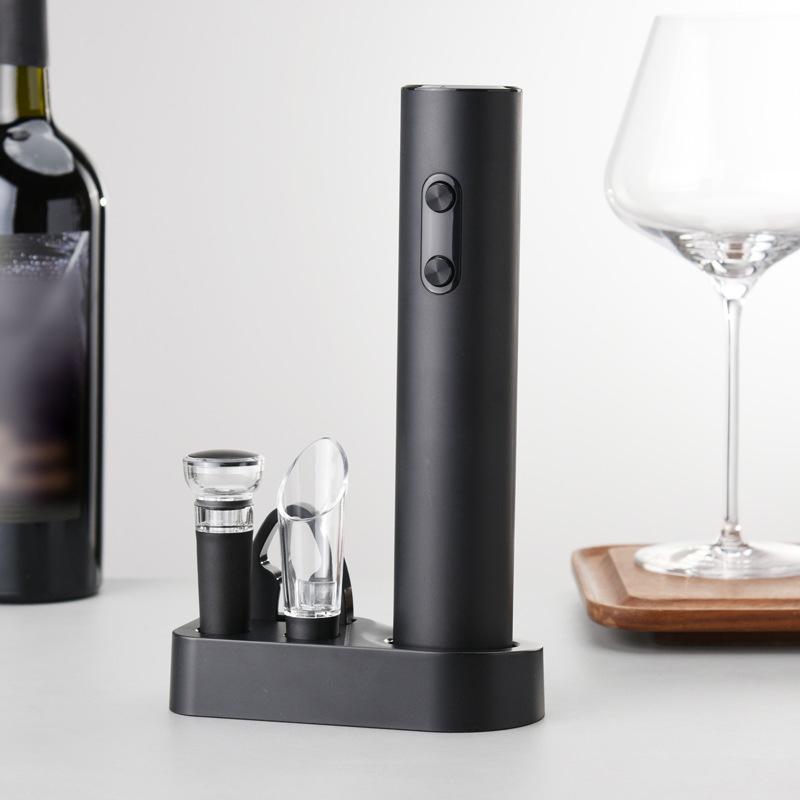 Portable Electric Automatic Bottle Opener Quick-Open for Wine Beer Soda Household Kitchen Tool Home Bar Party Use