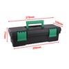 Heavy Duty Plastic Tool Storage Case for Carpentry and Electrical Repairs