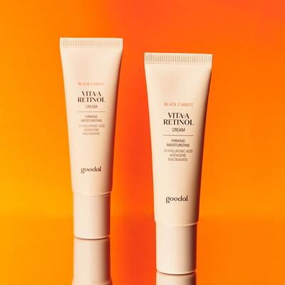Crème Rétinol Vita-A Carotte Noire 50mL Coffret Spécial (+Crème 15mL*2ea)